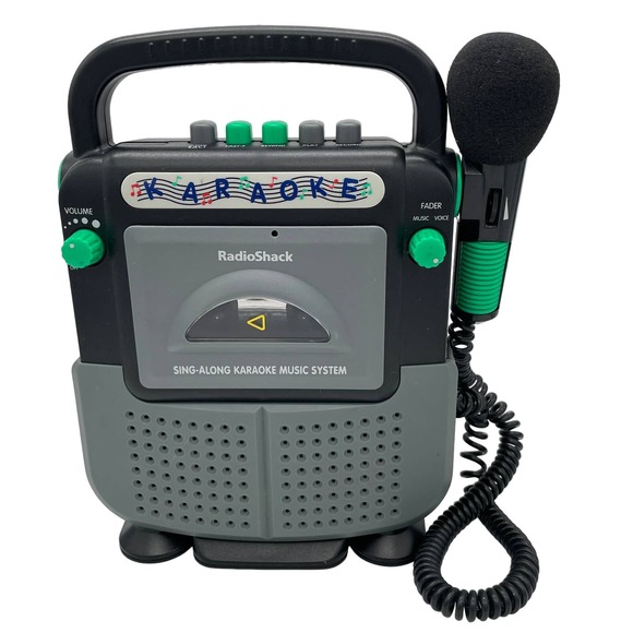 RadioShack Portable Audio & Video Vintage Radio Shack Karaoke